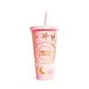 P.louise P. Louise Sippin With The Signs Horoscope Cup - 710ml In Pink