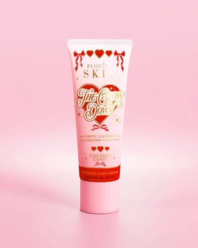 P.louise P. Louise The Glow Down Shimmer Body Cream In Transparent