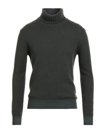 Ploumanac'h Man Turtleneck Dark Green Size S Wool, Cashmere