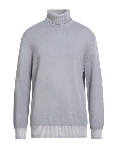 Ploumanac'h Man Turtleneck Grey Size Xxl Wool, Cashmere In Gray