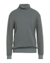Ploumanac'h Man Turtleneck Military Green Size Xl Wool, Cashmere