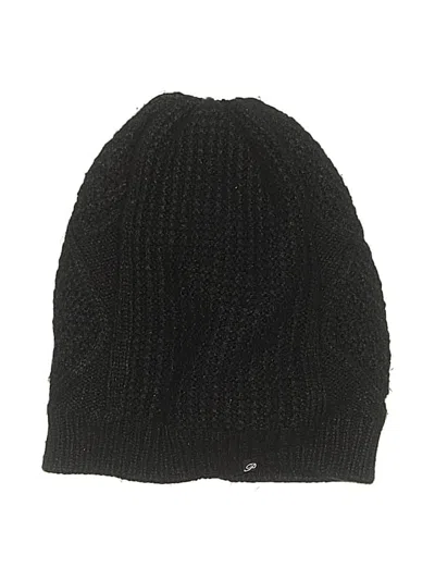 Pre-owned Plush Beanie Hat In Green