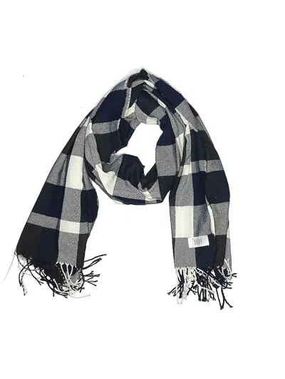 Pre-owned Plush Scarf In Black