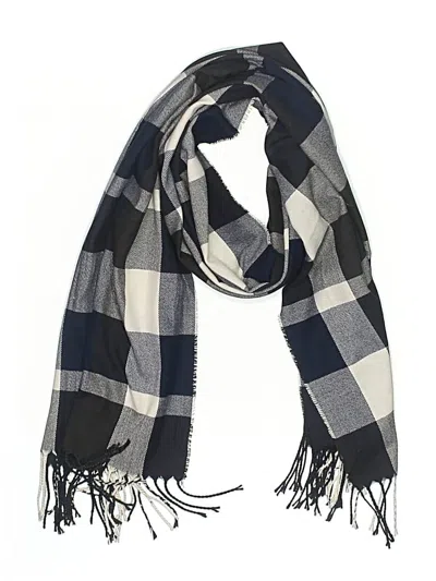 Pre-owned Plush Scarf In Blue