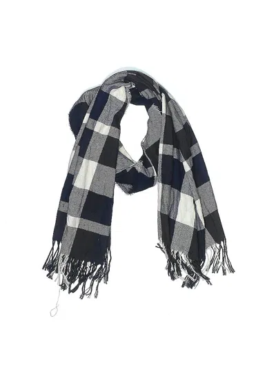 Pre-owned Plush Scarf In Gray