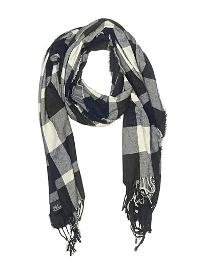 Pre-owned Plush Scarf In Gray