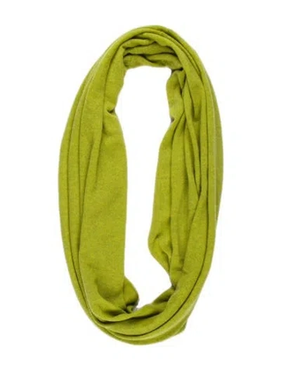 Pre-owned Ply Cashmere Cashmere Shawl In Green