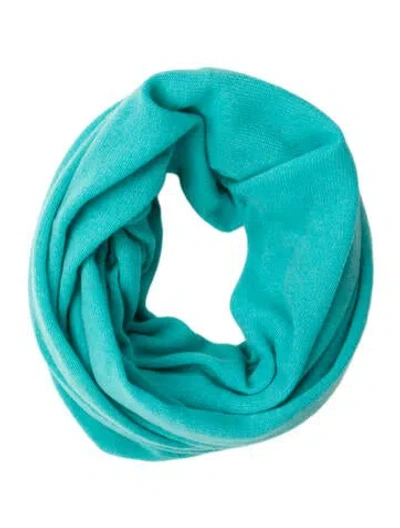 Pre-owned Ply Cashmere Yachting Cashmere Scarf In Blue