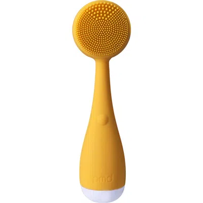 Pmd Clean Mini Orange Facial Cleansing And Firming Massage Device In Yellow