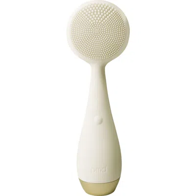 Pmd Pro Clean Rose Quartz Facial Cleansing Device In White