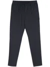 Pmd Berry Drawstring Trousers In Blue