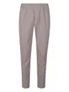 P.m.d.s Elastic-waistband Trousers In Gray