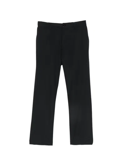 P.m.d.s Giorgio Belted Trousers In Black