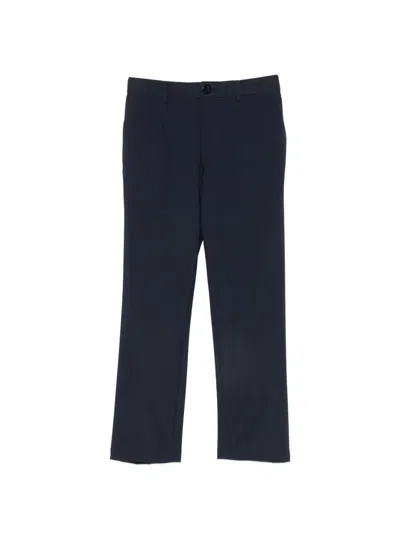 P.m.d.s Giorgio Button-fastening Trousers In Blue