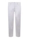 P.m.d.s Jeans Pmds In Denim In White