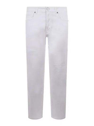 P.m.d.s Jeans Pmds In Denim In White