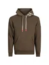 P.m.d.s Kangaroo-pocket Sweatshirt In Brown