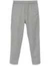 P.m.d.s Light Grey Elasticated Trouser In Light Grey
