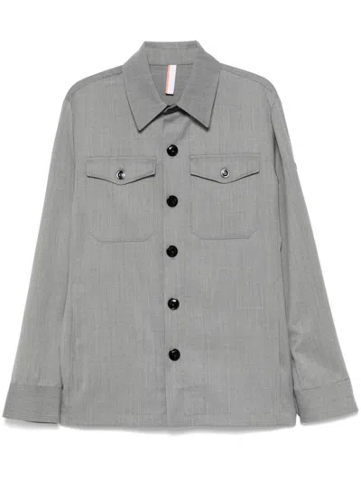 P.m.d.s Light Grey Long Sleeve Shirt