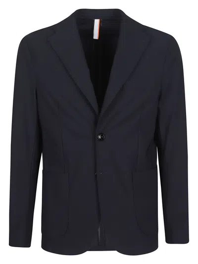 P.m.d.s Pmds Men's Single-breasted Blazer In Navy