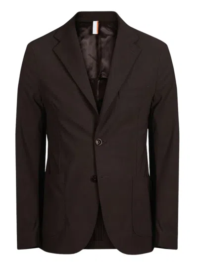 P.m.d.s Pmds Men's Stretch Nylon Jacket In Brown