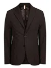 P.m.d.s Pmds Men's Stretch Nylon Jacket In Brown