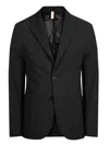 P.m.d.s Single-breasted Notch-lapel Blazer In Transparent