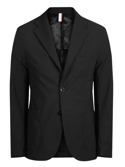 P.m.d.s Pmds Men's Stretch Nylon-blend Jacket In Black