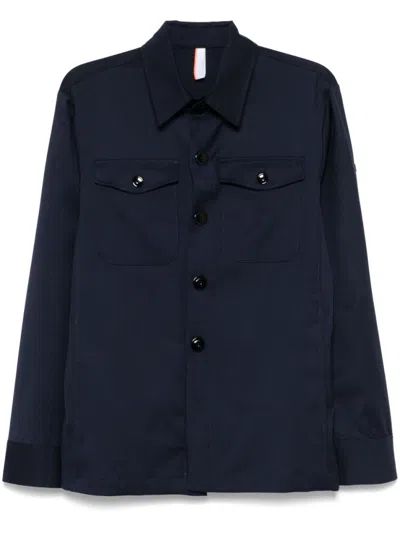 P.m.d.s Navy Blue Long Sleeve Shirt