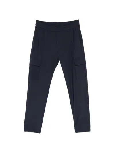 P.m.d.s New John Elasticated-waistb Pants In Blue