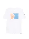 P.m.d.s Point Graphic T-shirt In White