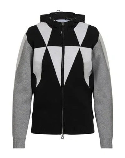 Pmds Premium Mood Denim Superior Man Cardigan Black Size Xl Wool, Polyamide