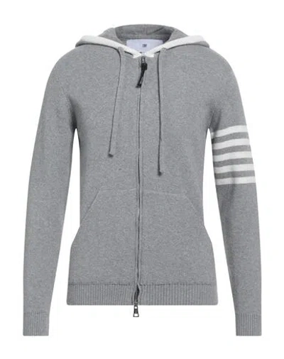 Pmds Premium Mood Denim Superior Man Cardigan Grey Size M Merino Wool, Viscose, Polyamide, Cashmere In Gray