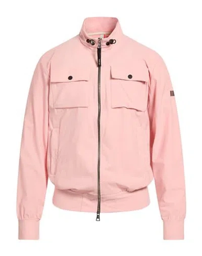Pmds Premium Mood Denim Superior Man Jacket Pink Size L Polyamide, Elastane