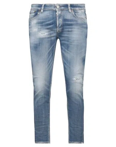 Pmds Premium Mood Denim Superior Man Jeans Blue Size 33 Cotton, Elastane