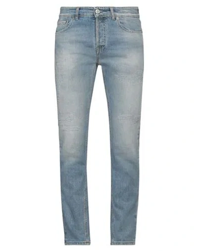 Pmds Premium Mood Denim Superior Man Jeans Blue Size 33w-32l Cotton, Elastane