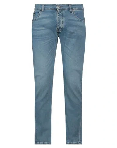 Pmds Premium Mood Denim Superior Man Jeans Blue Size 34 Cotton, Elastane