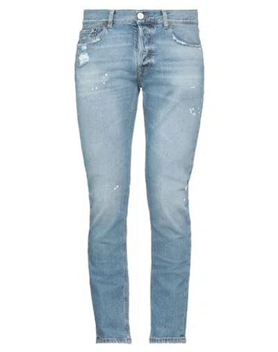 Pmds Premium Mood Denim Superior Man Jeans Blue Size 34 Cotton, Elastane