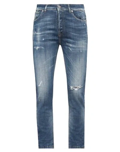 Pmds Premium Mood Denim Superior Man Jeans Blue Size 33 Cotton, Elastane
