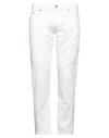 Pmds Premium Mood Denim Superior Man Jeans Off White Size 33 Cotton, Elastane In Off White