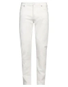 Pmds Premium Mood Denim Superior Man Jeans White Size 34 Cotton, Elastane In White