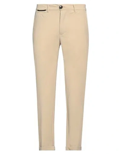 Pmds Premium Mood Denim Superior Man Pants Beige Size 34 Polyamide, Elastane