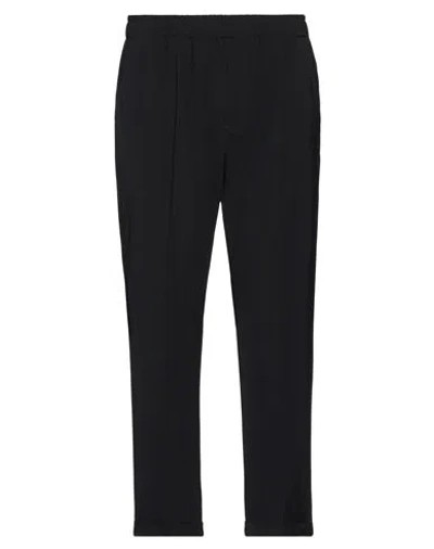 Pmds Premium Mood Denim Superior Man Pants Black Size 38 Polyester, Wool, Elastane