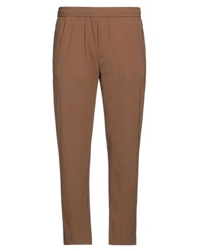 Pmds Premium Mood Denim Superior Man Pants Brown Size 30 Polyamide, Elastane