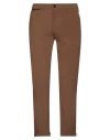 Pmds Premium Mood Denim Superior Man Pants Brown Size 33 Polyamide, Elastane