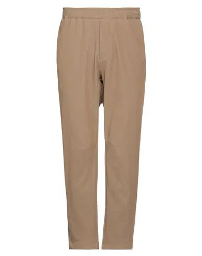 Pmds Premium Mood Denim Superior Man Pants Camel Size 30 Polyamide, Elastane In Beige