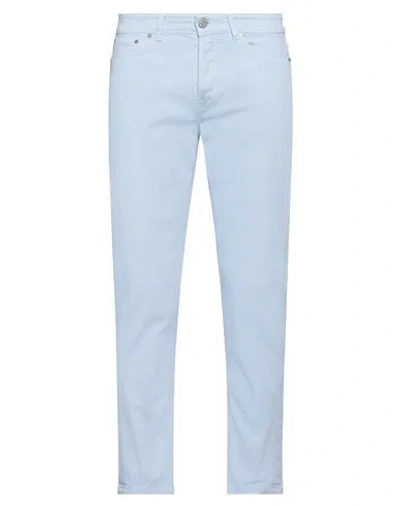 Pmds Premium Mood Denim Superior Man Pants Light Blue Size 33 Cotton, Elastane
