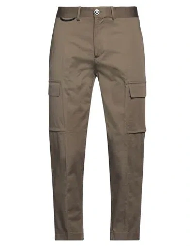 Pmds Premium Mood Denim Superior Man Pants Military Green Size 33 Cotton, Elastane