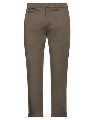Pmds Premium Mood Denim Superior Man Pants Military Green Size 34 Cotton, Elastane