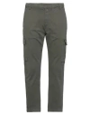 Pmds Premium Mood Denim Superior Man Pants Military Green Size 34 Cotton, Elastane In Green